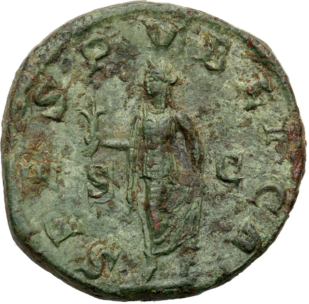 Cesarstwo Rzymskie, Aleksander Sewer (222-235). Sesterc